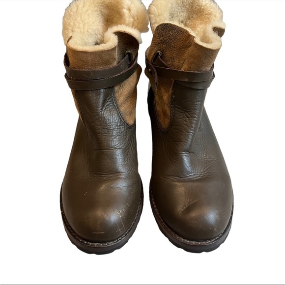 Matt Bernson Two Tone Leather Ankle Boots - Picture 5 of 10